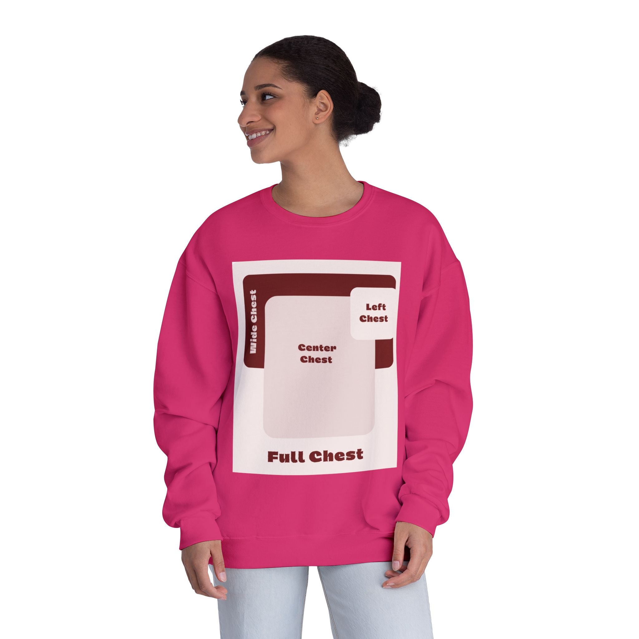 Customizable Unisex NuBlend Crewneck Sweatshirt DTG Print