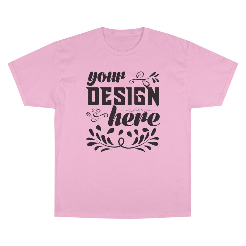 Customizable Champion T425 Unisex Cotton T-Shirt Classic Fit