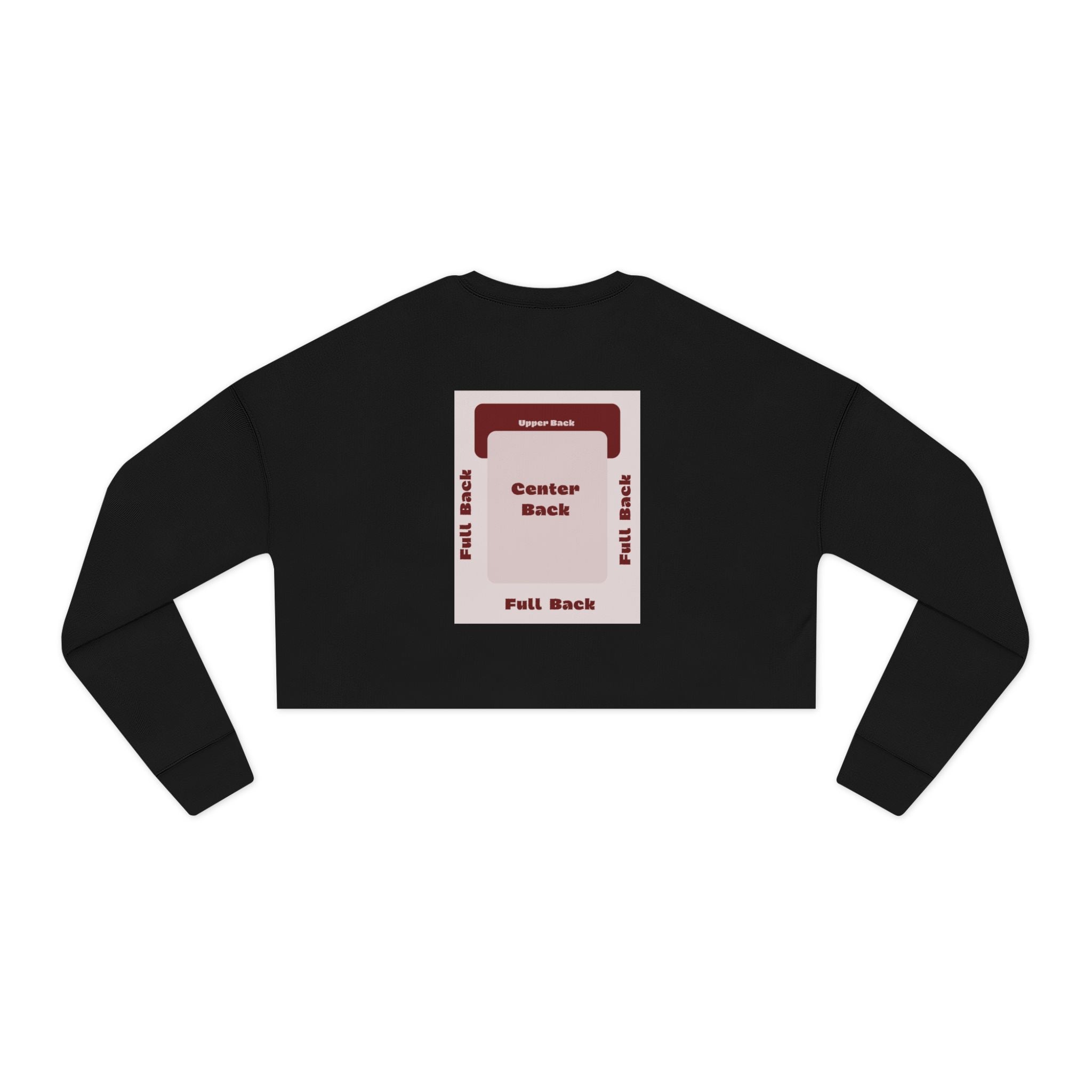 Customizable Bella+Canvas 7503  Womens Cropped Sweatshirt