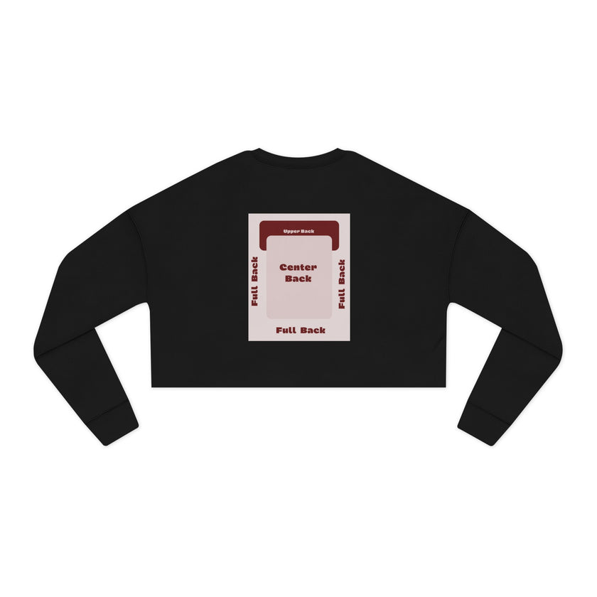 Customizable Bella+Canvas 7503  Womens Cropped Sweatshirt