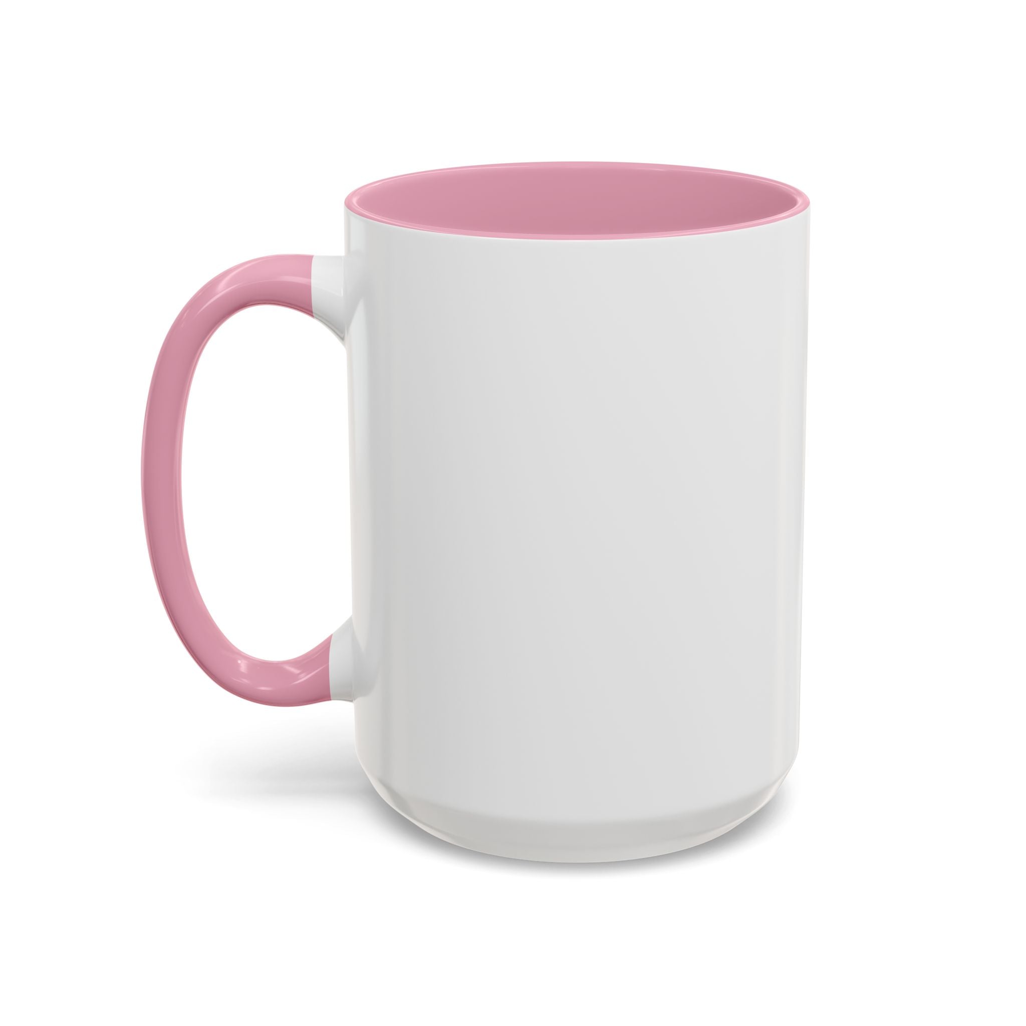 Customizable Glossy Ceramic Accent Mug 11oz and 15oz