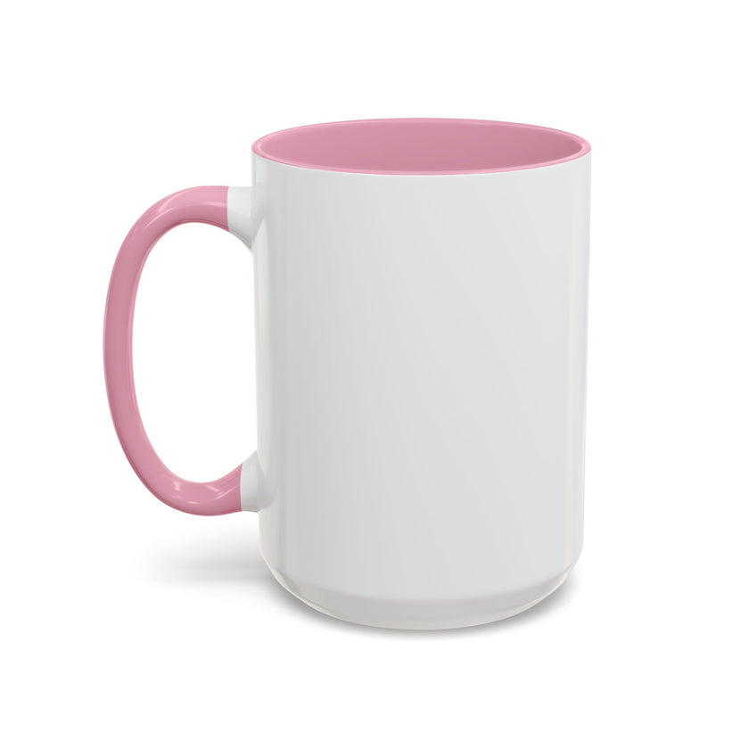 Customizable Glossy Ceramic Accent Mug 11oz and 15oz