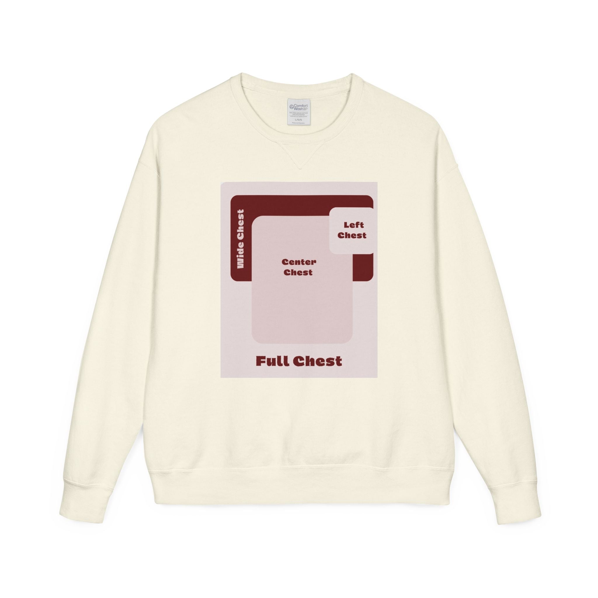Customizable Hanes GDH400 Unisex Garment Dyed Crewneck Sweatshirt
