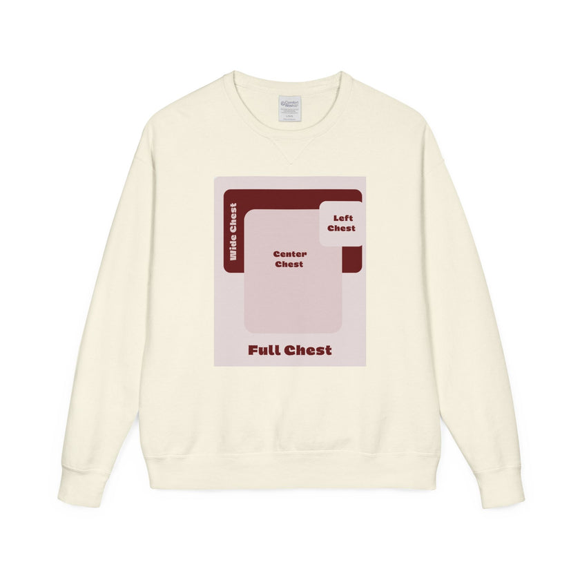 Customizable Hanes GDH400 Unisex Garment Dyed Crewneck Sweatshirt