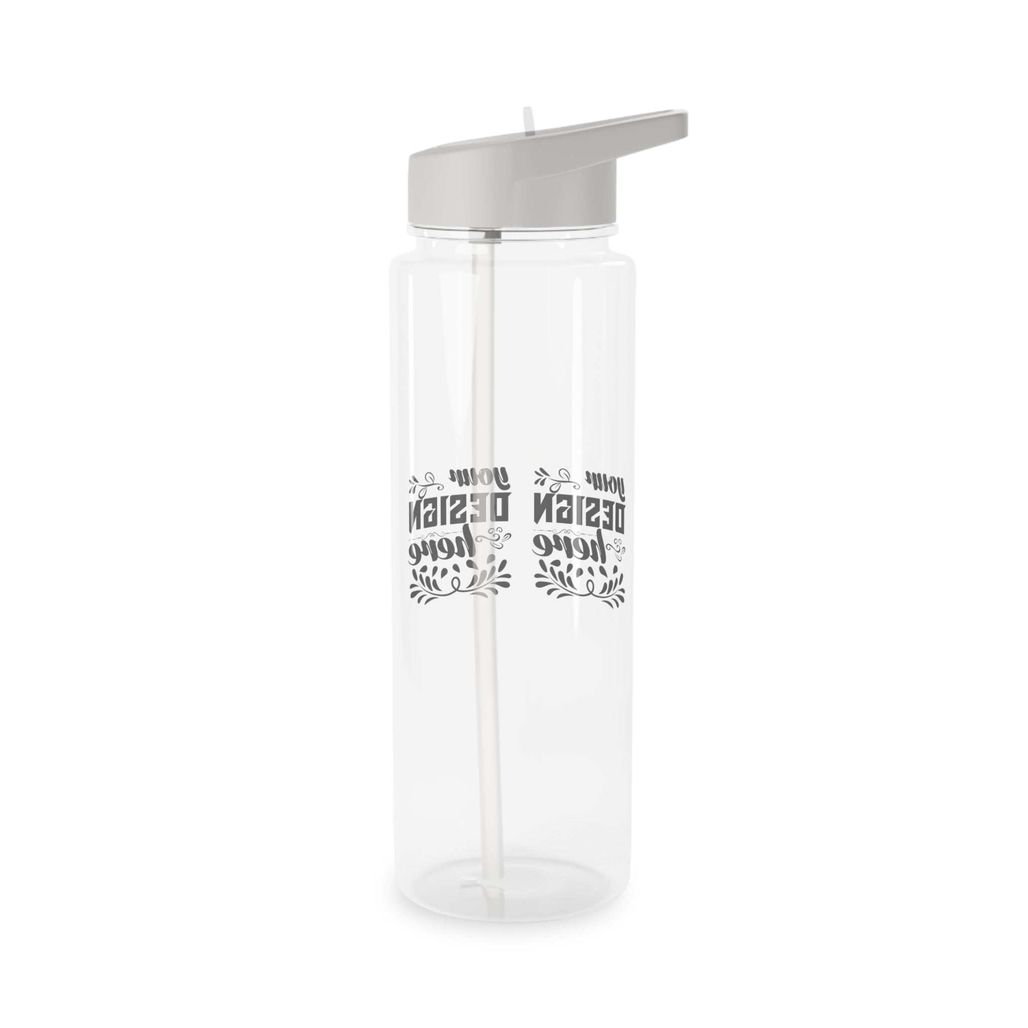 Customizable Tritan Reusable Water Bottle with Straw Lid