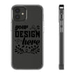 Customizable Clear Phone Case Slim Lightweight Scratch Resistant Protection