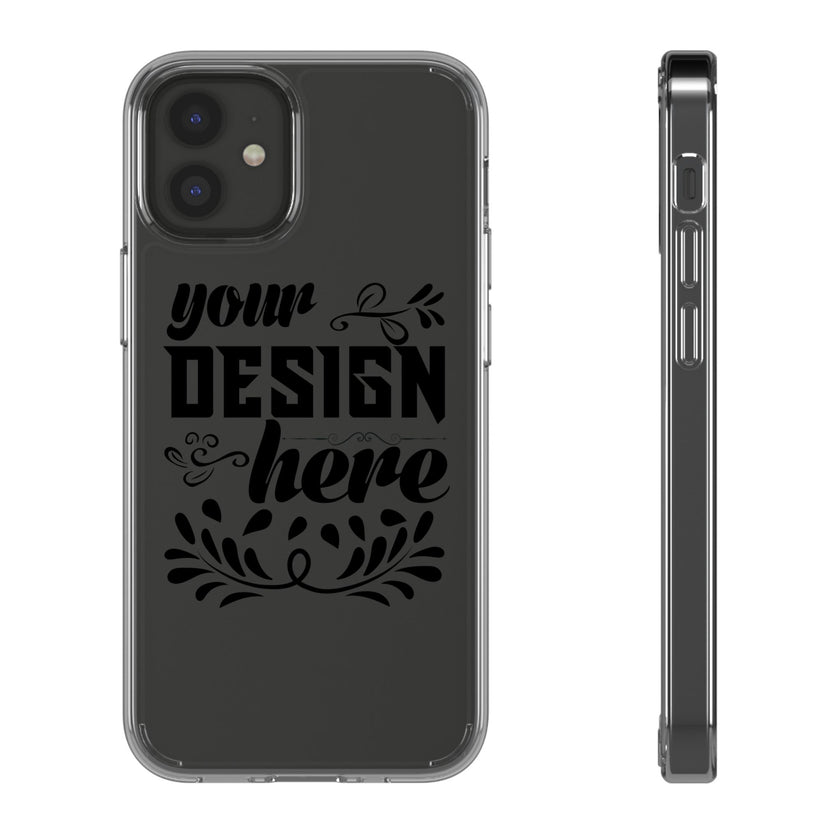 Customizable Clear Phone Case Slim Lightweight Scratch Resistant Protection