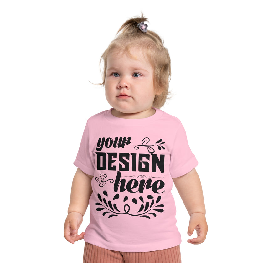 Customizable Bella+Canvas 3001B Baby Short Sleeve T-Shirt