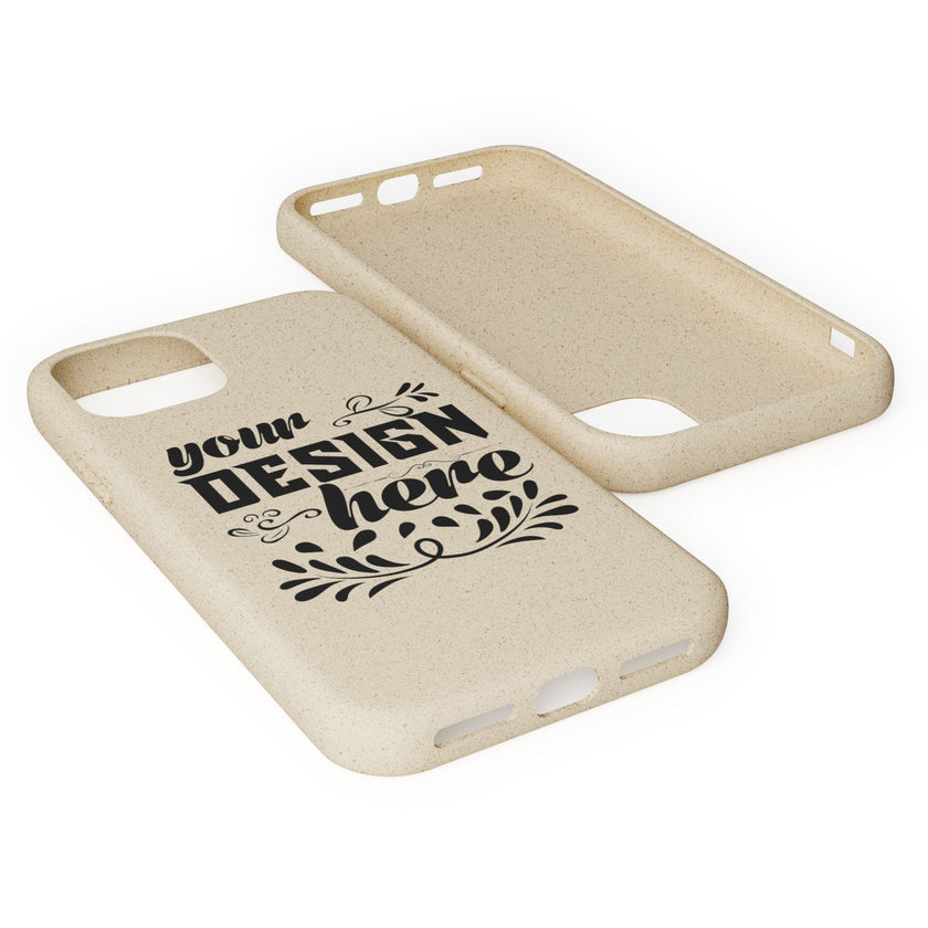 Customizable Biodegradable Phone Case Matte Finish Wireless Charging