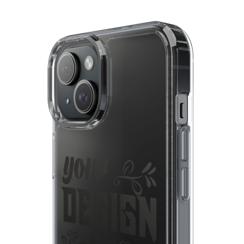 Customizable Clear Phone Case Slim Lightweight Scratch Resistant Protection