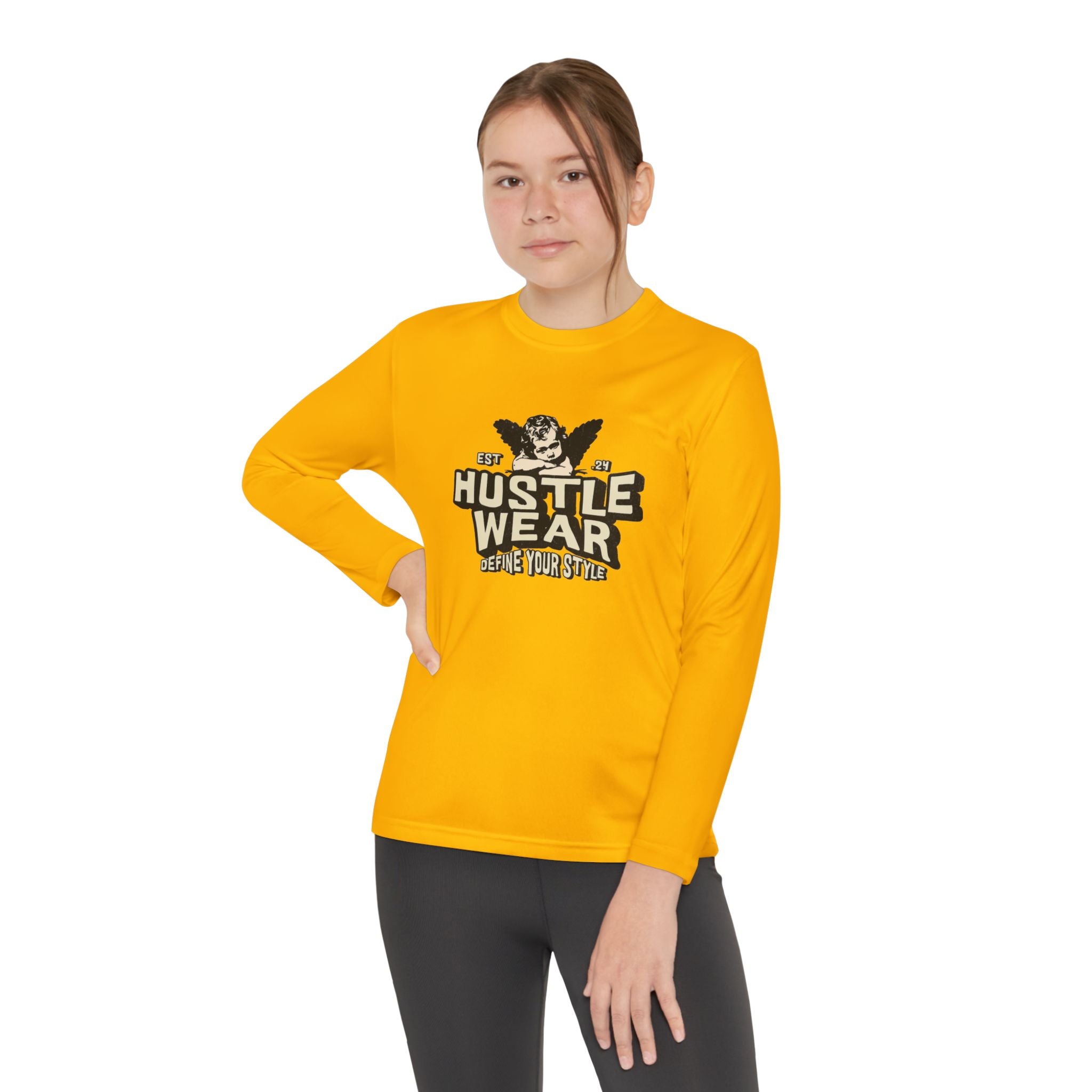 Sport-Tek YST350LS Unisex Youth Long Sleeve Tee | 
