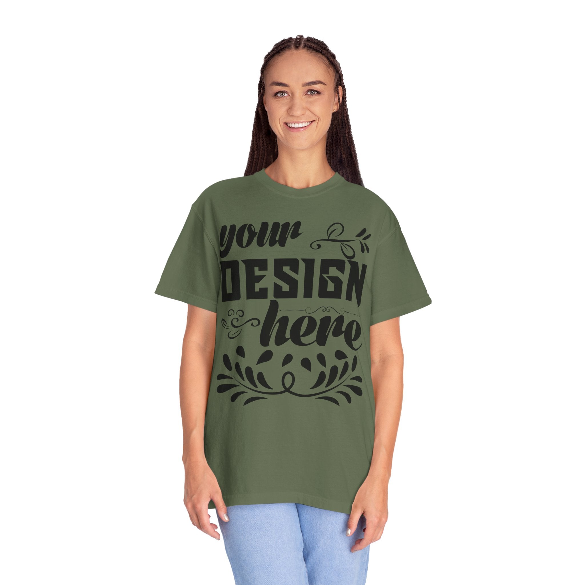 Customizable Comfort Colors 1717 Unisex Garment-Dyed T-Shirt
