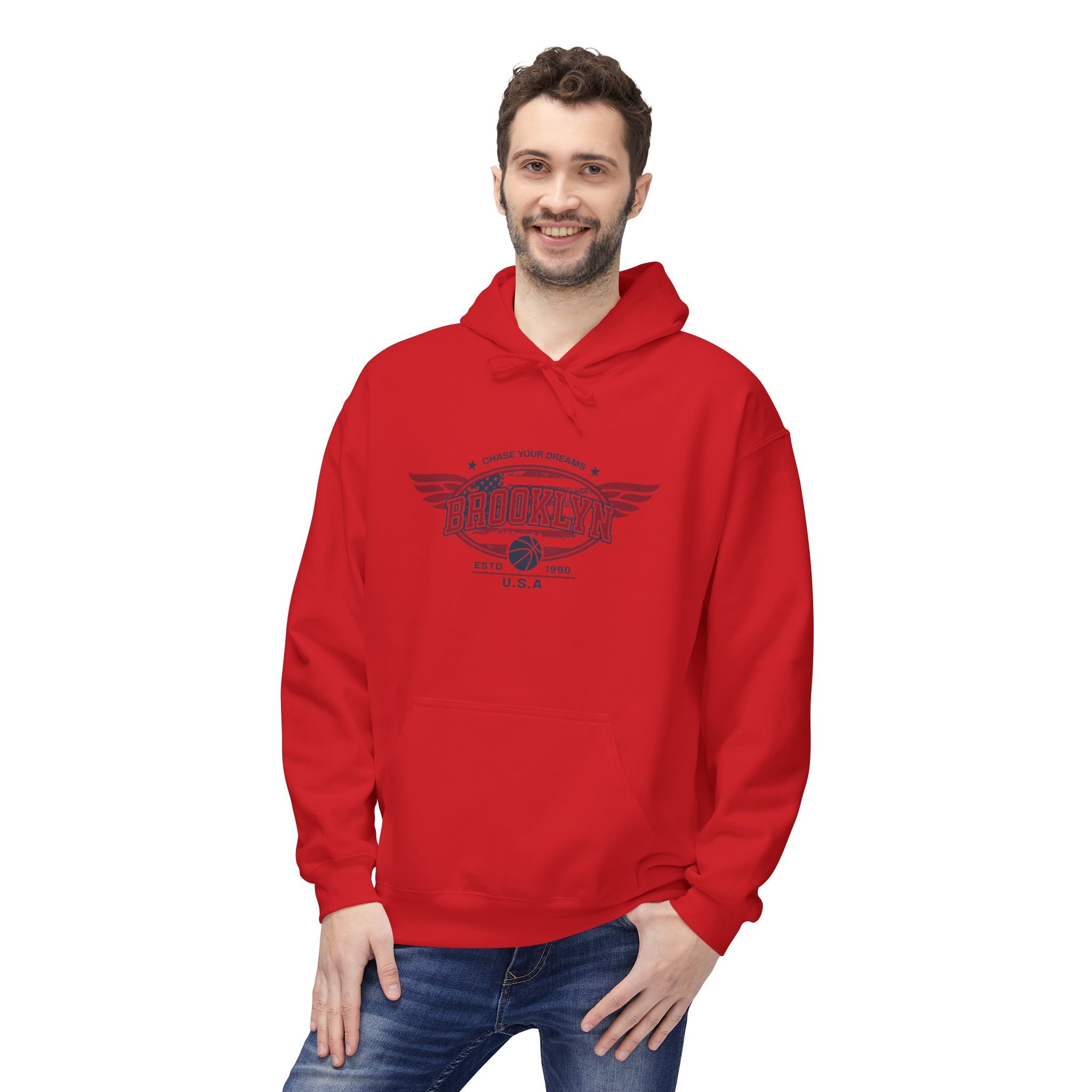 Gildan SF500 Unisex Midweight Fleece Hoodie | Limited Edition Graphic Print