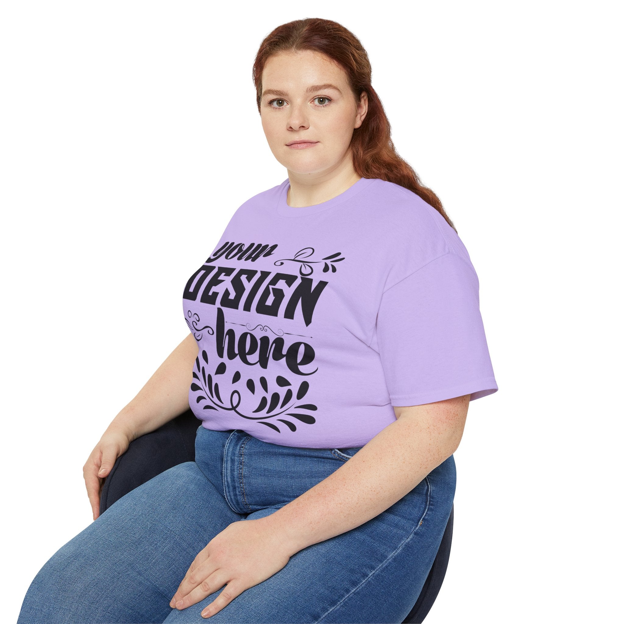 Customizable Gildan 2000 Unisex Ultra Cotton Crew Neck T-Shirt