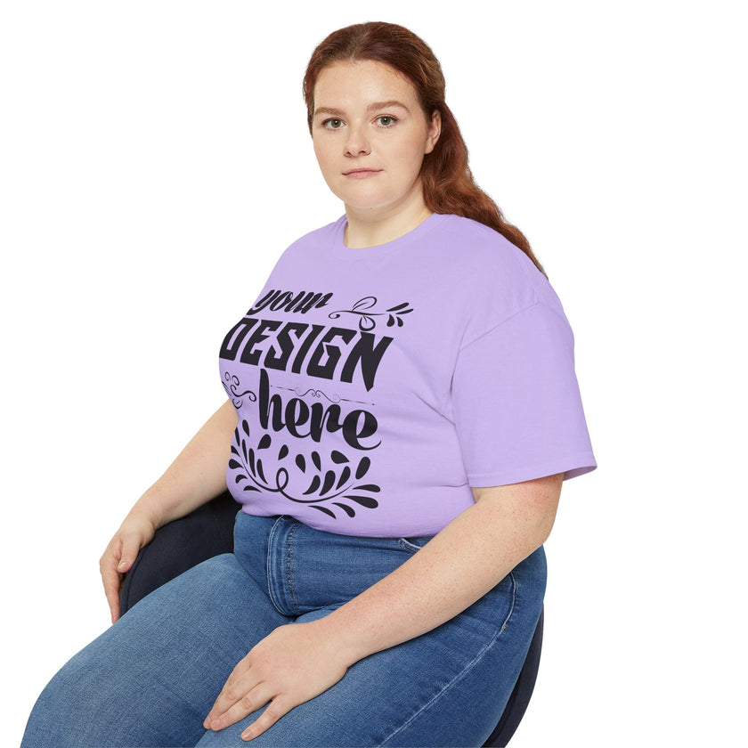 Customizable Gildan 2000 Unisex Ultra Cotton Crew Neck T-Shirt