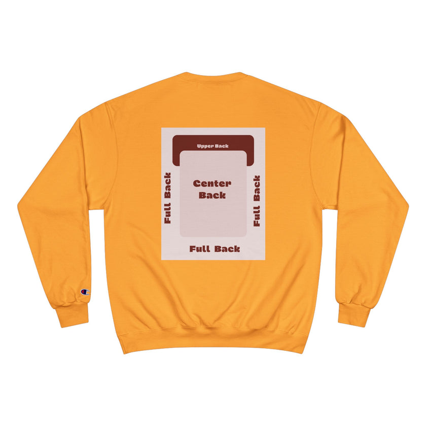 Customizable Champion S600 Crewneck Sweatshirt DTG Print