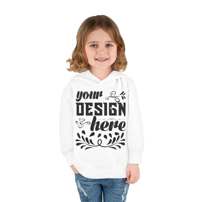 Customizable Rabbit Skins Toddler Pullover Fleece Hoodie DTG