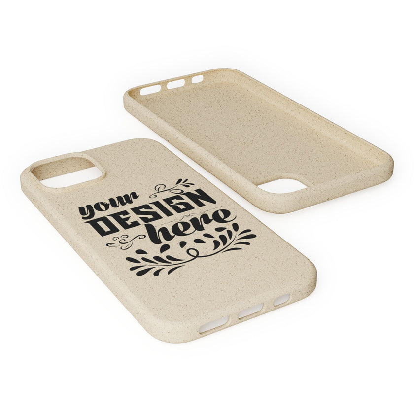 Customizable Biodegradable Phone Case Matte Finish Wireless Charging