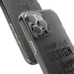 Customizable Clear Impact Resistant Phone Case With TPU Sides Wireless Ready