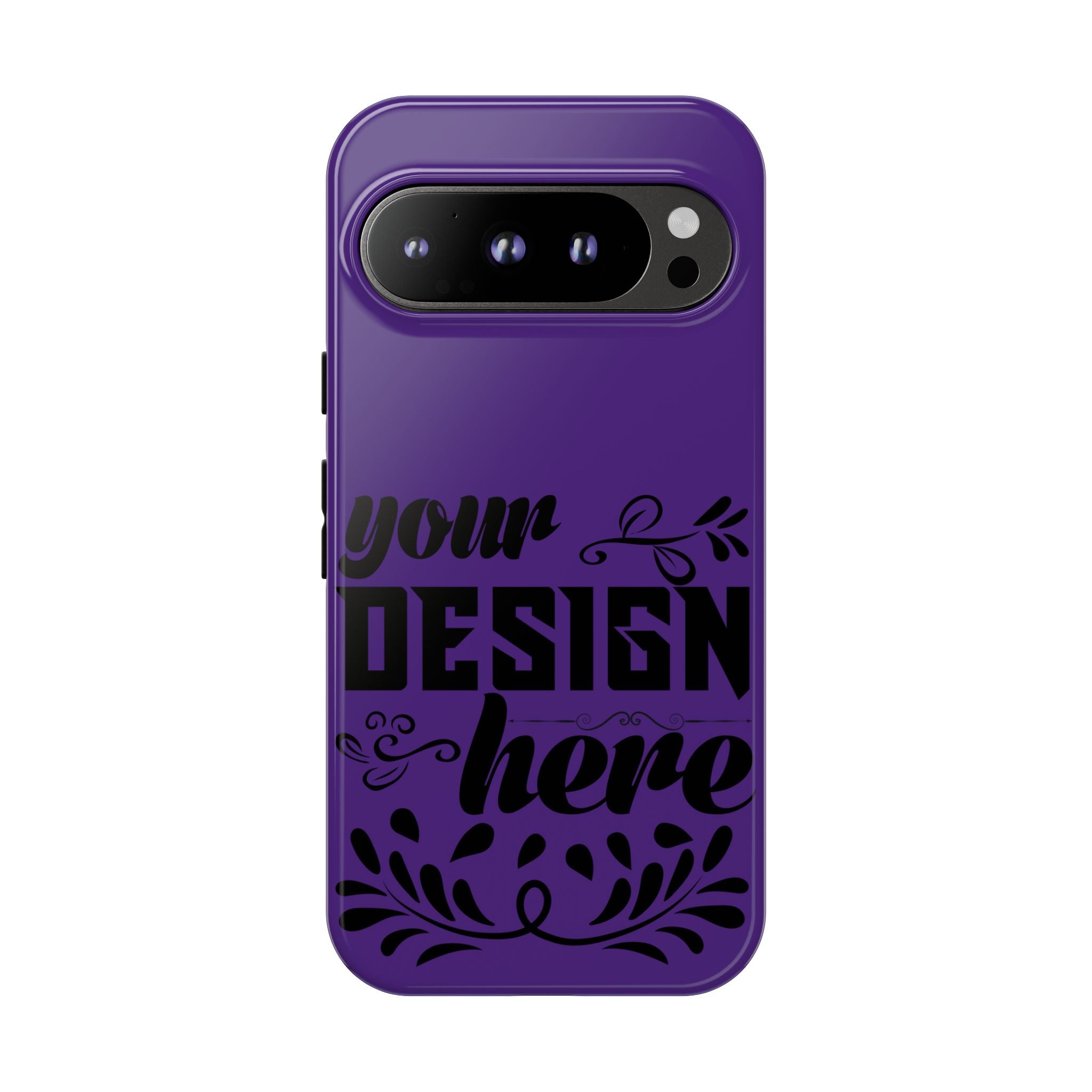 Customizable Tough Dual Layer Phone Case Polycarbonate TPU Liner Protective