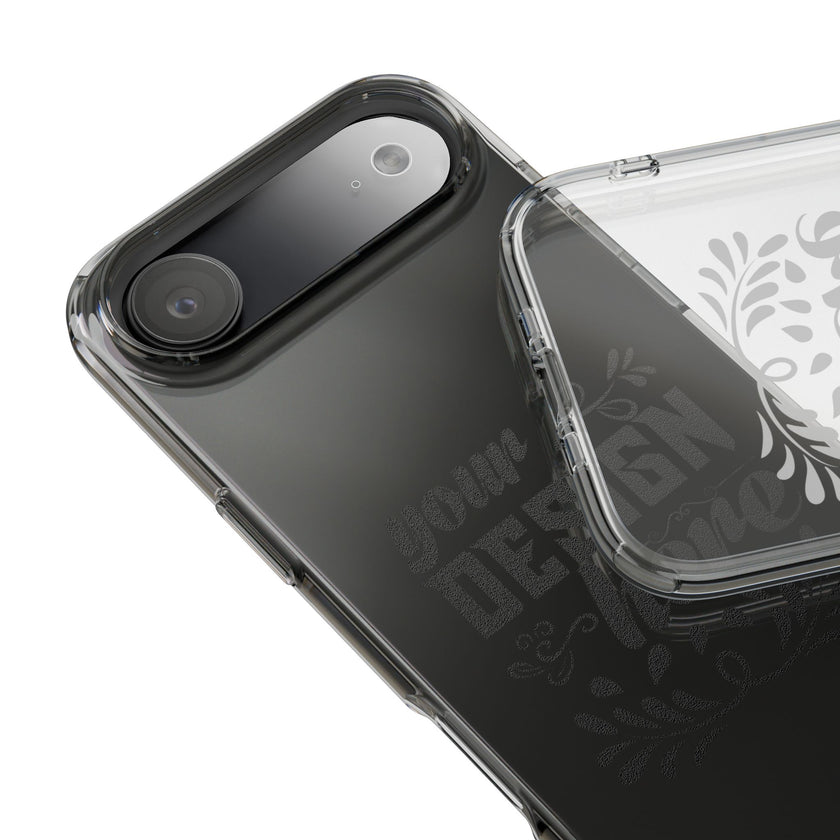 Customizable Clear Impact Resistant Phone Case With TPU Sides Wireless Ready