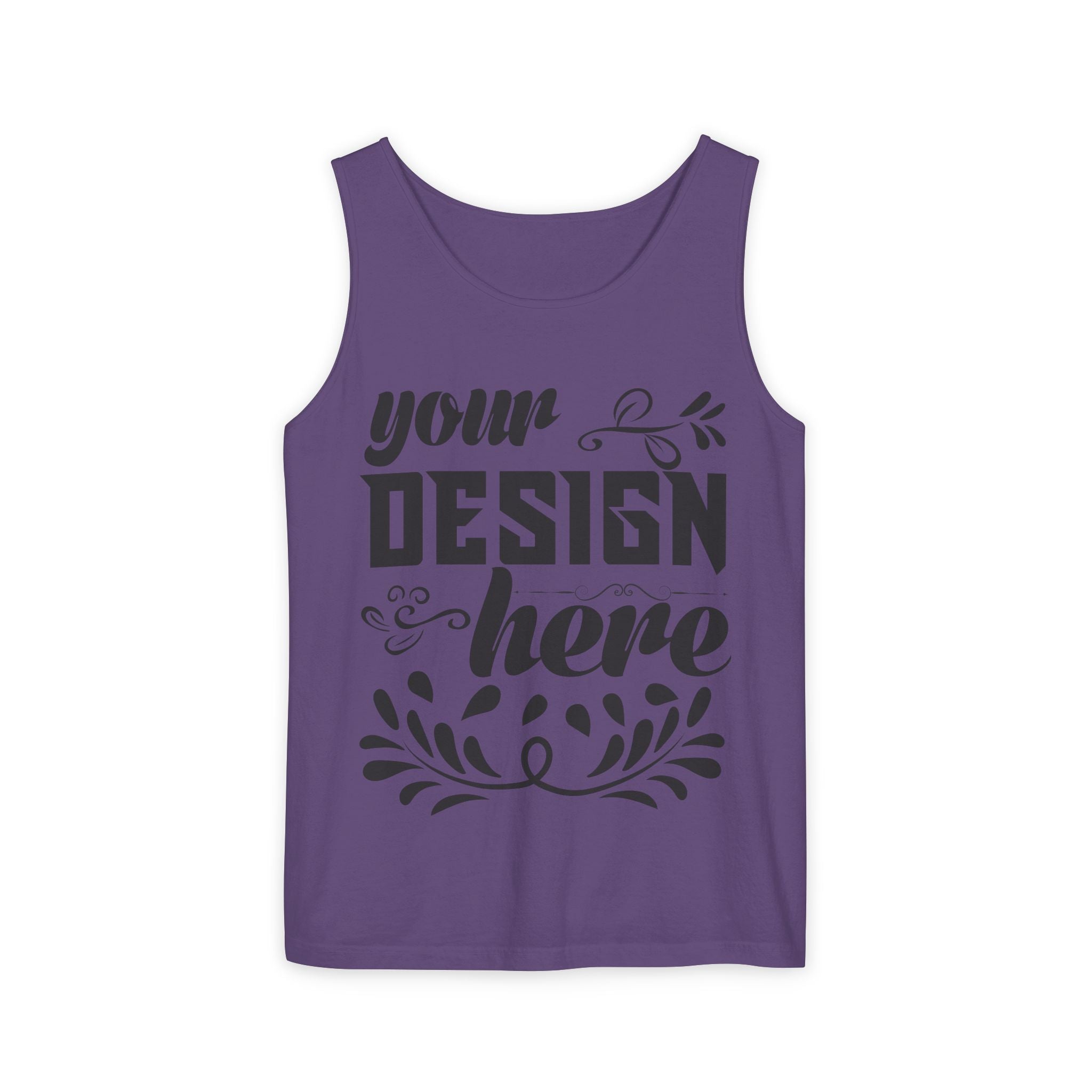 Customizable  Comfort Colors 9360  Unisex Garment Dyed Tank Top