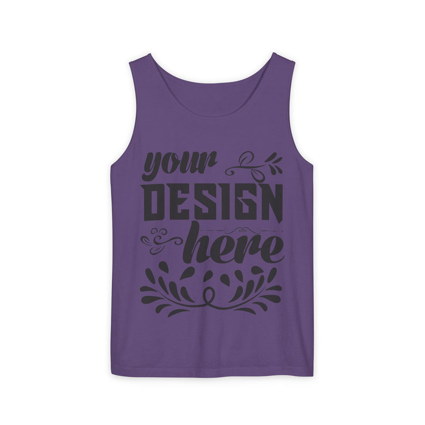 Customizable  Comfort Colors 9360  Unisex Garment Dyed Tank Top