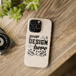 Customizable Biodegradable Phone Case Matte Finish Wireless Charging