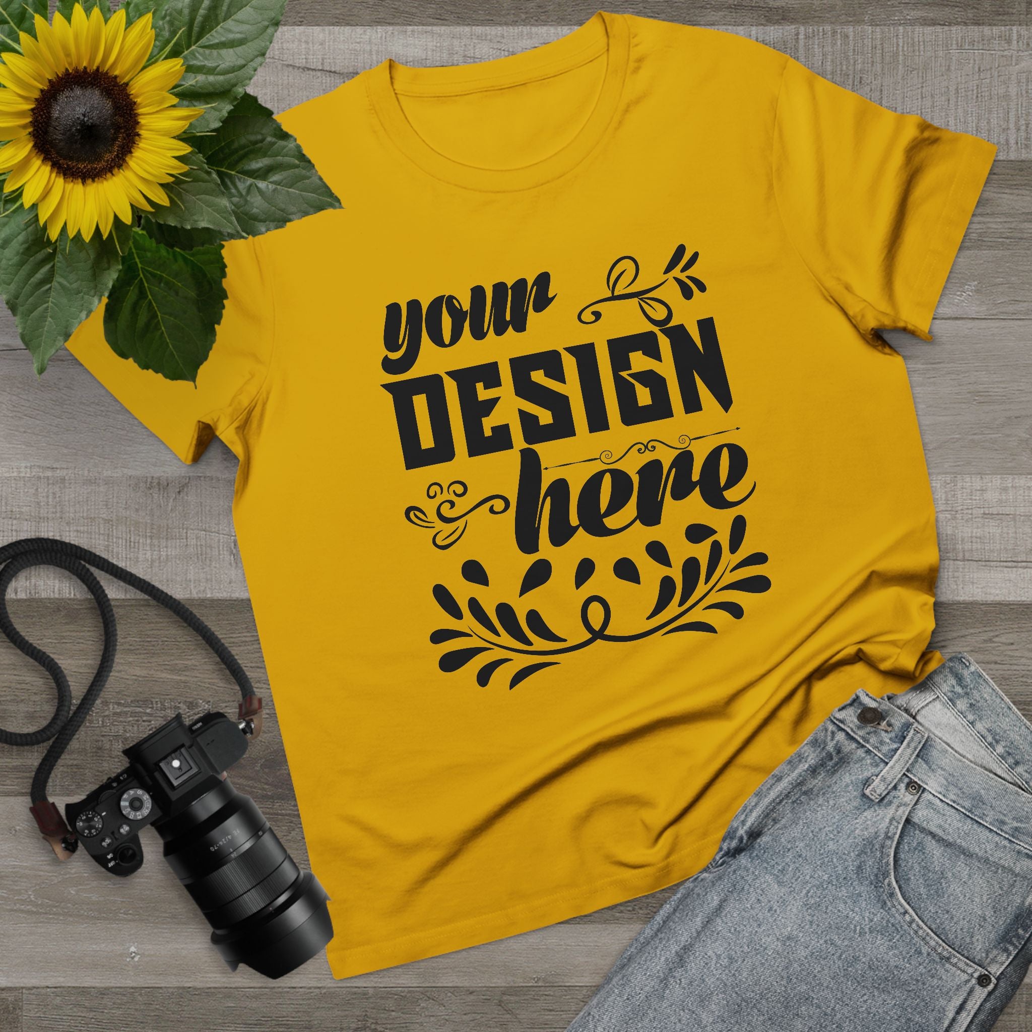 Customizable AS Colour 4001 Womens Maple Cotton T-Shirt