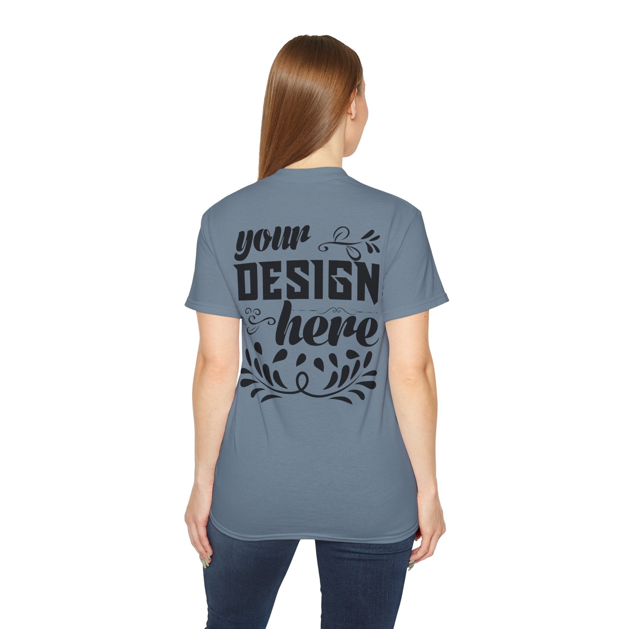 Customizable Gildan 2000 Unisex Ultra Cotton Crew Neck T-Shirt