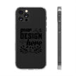 Customizable Clear Impact Resistant Phone Case With TPU Sides Wireless Ready
