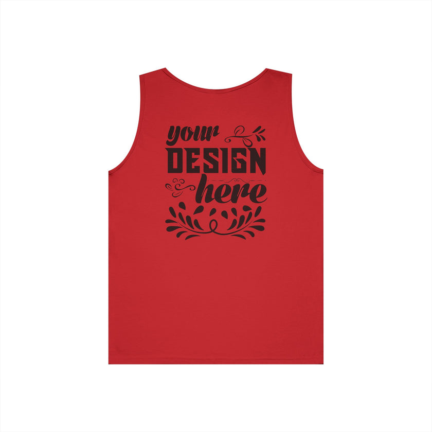 Customizable Gildan 5200 Unisex Heavy Cotton Tank Top