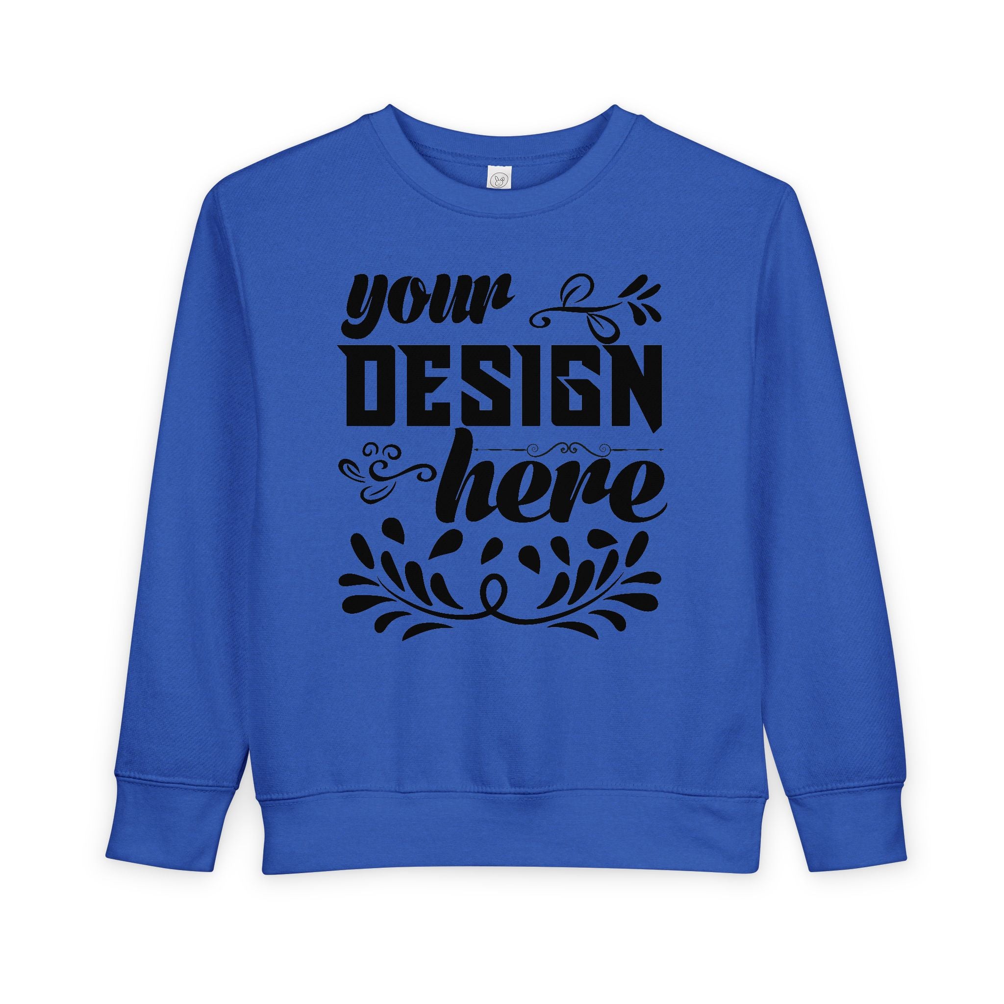 Customizable Rabbit Skins 3317 Toddler Fleece Sweatshirt