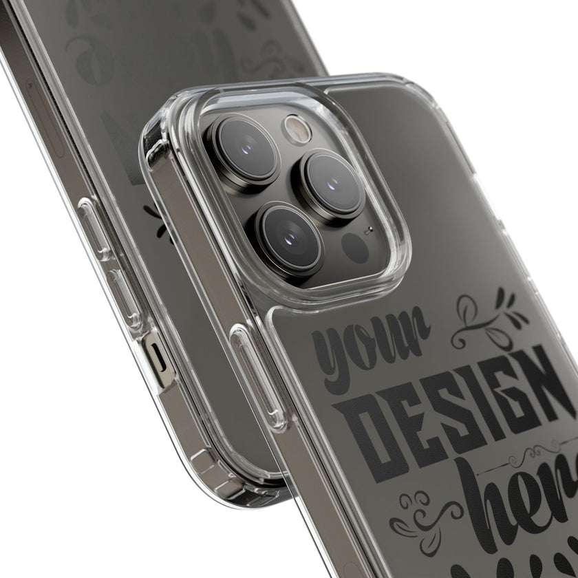 Customizable Clear Phone Case Slim Lightweight Scratch Resistant Protection