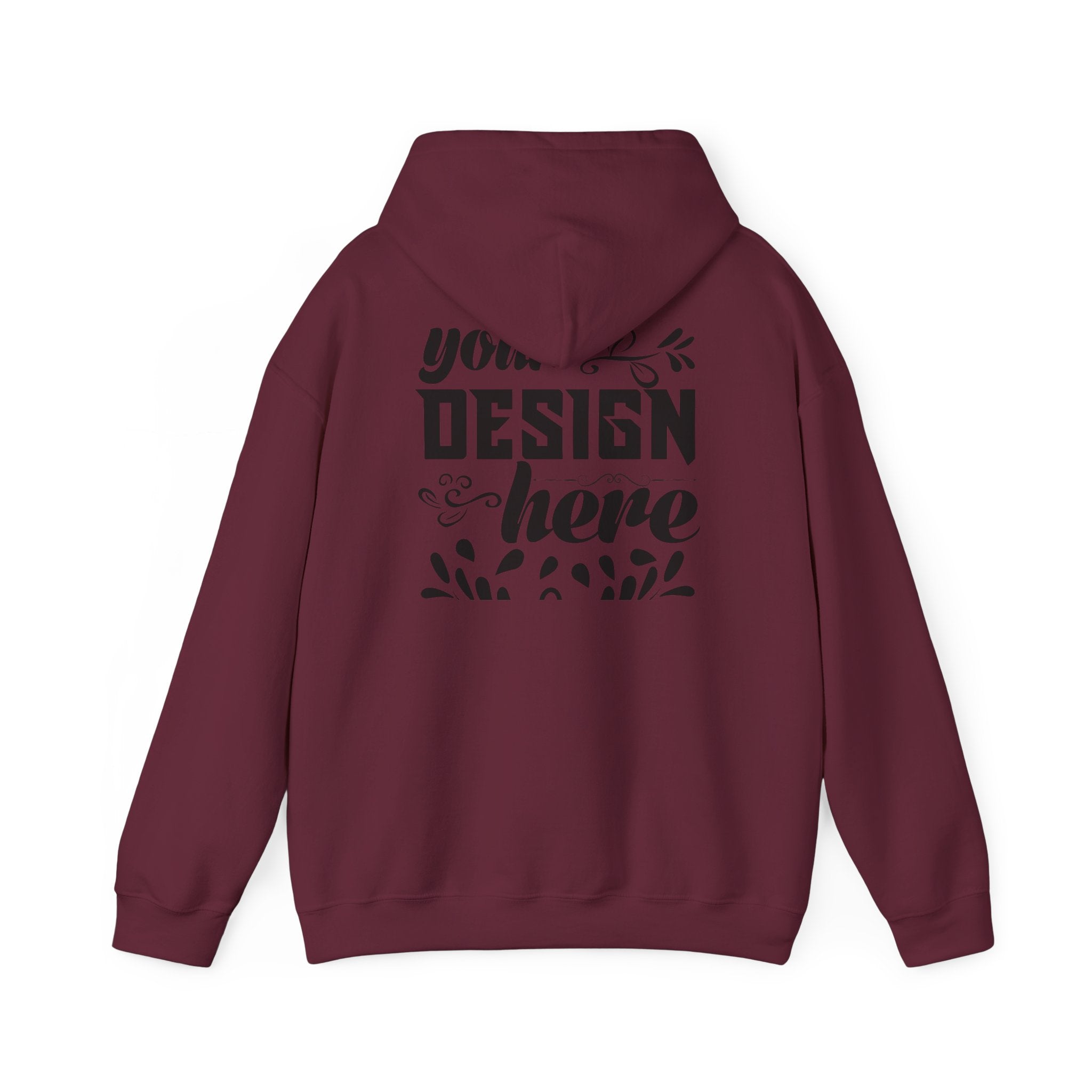 Customizable Gildan 18500 Unisex Heavy Blend Hooded Sweatshirt