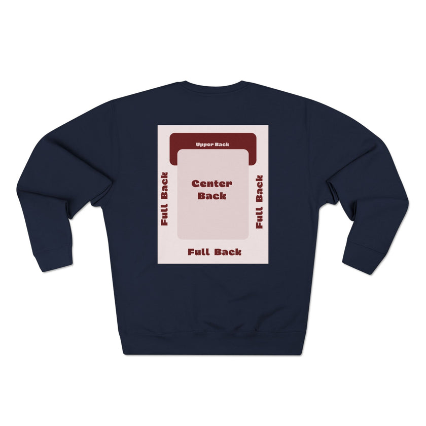 Customizable Lane Seven LS14004  Unisex Crewneck Sweatshirt DTG Design