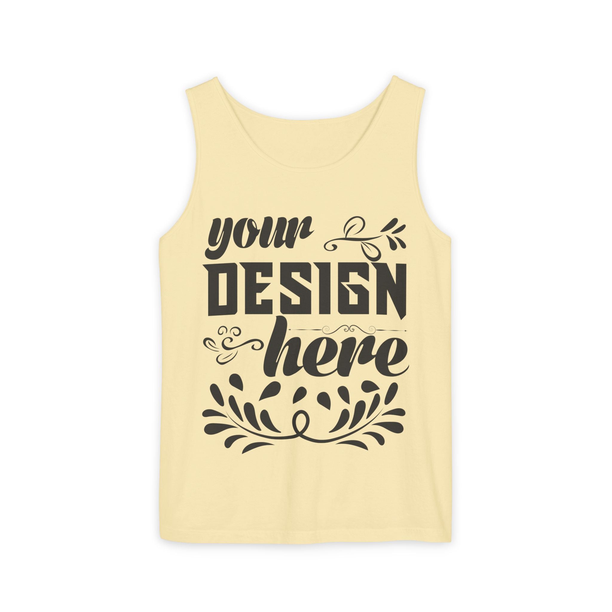 Customizable  Comfort Colors 9360  Unisex Garment Dyed Tank Top