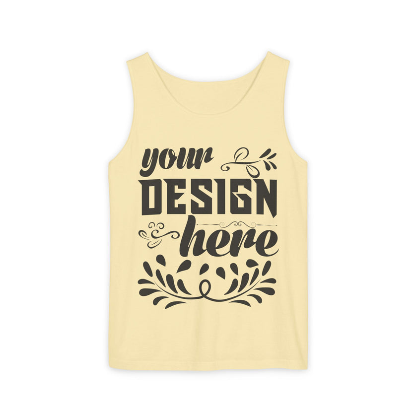 Customizable  Comfort Colors 9360  Unisex Garment Dyed Tank Top
