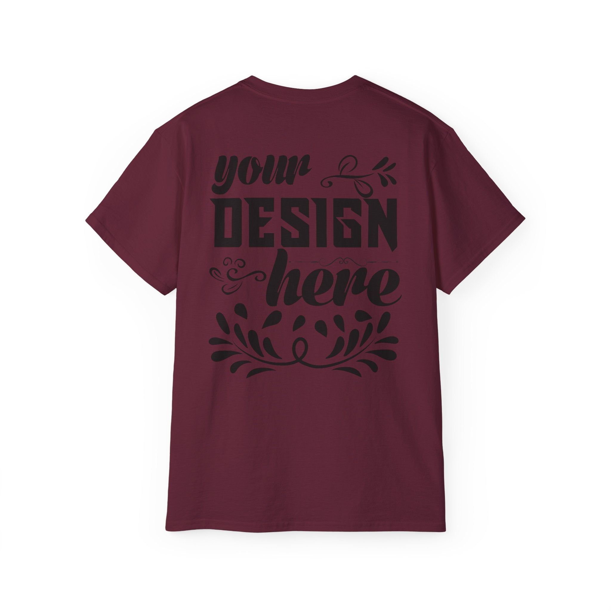 Customizable Gildan 2000 Unisex Ultra Cotton Crew Neck T-Shirt