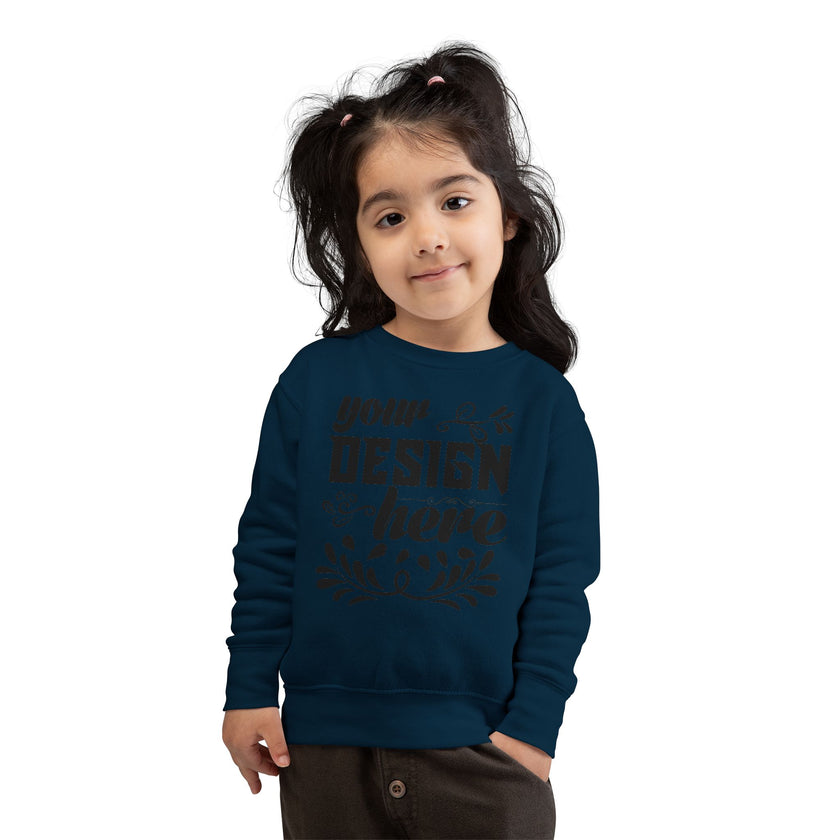 Customizable Rabbit Skins 3317 Toddler Fleece Sweatshirt