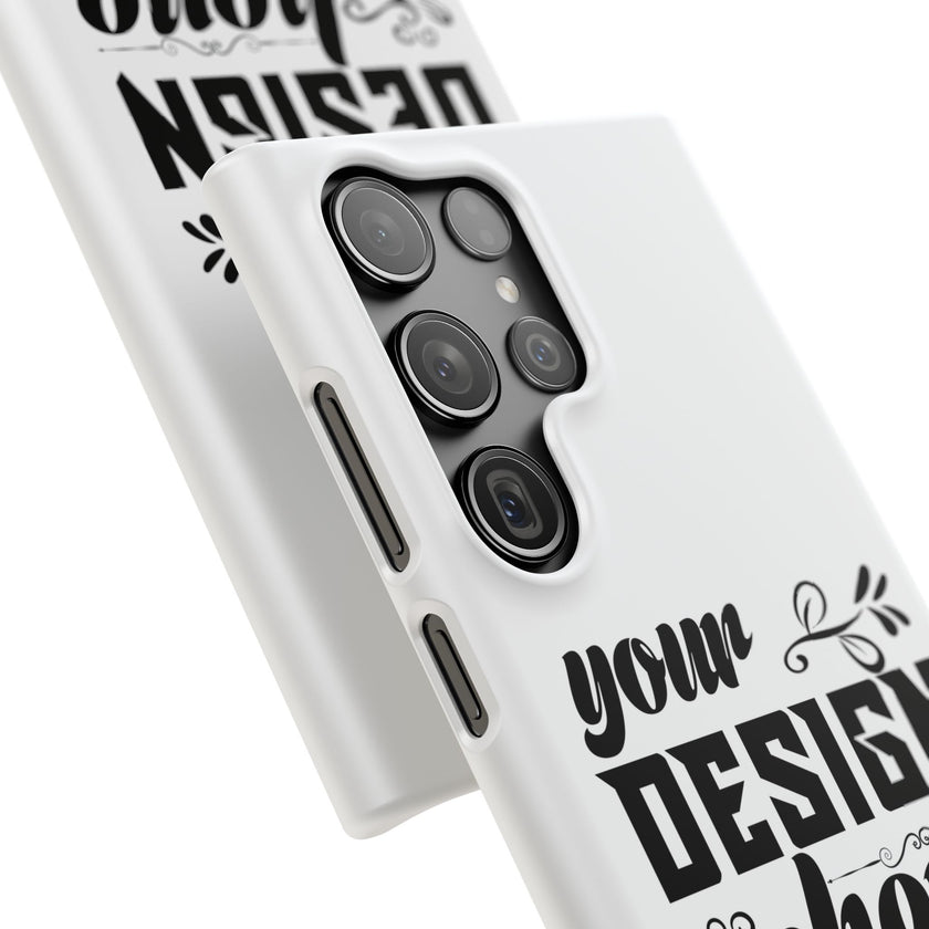 Customizable Snap Phone Case Slim Lightweight Polycarbonate Gloss Or Matte