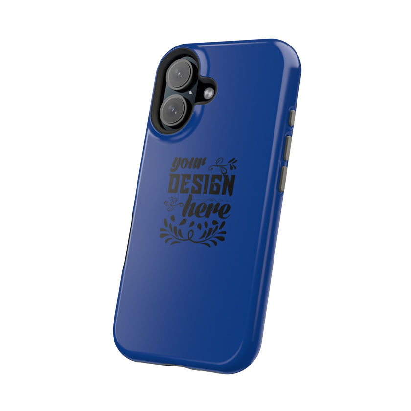 Customizable Magnetic Impact Resistant Phone Case Dual Layer Full Wrap