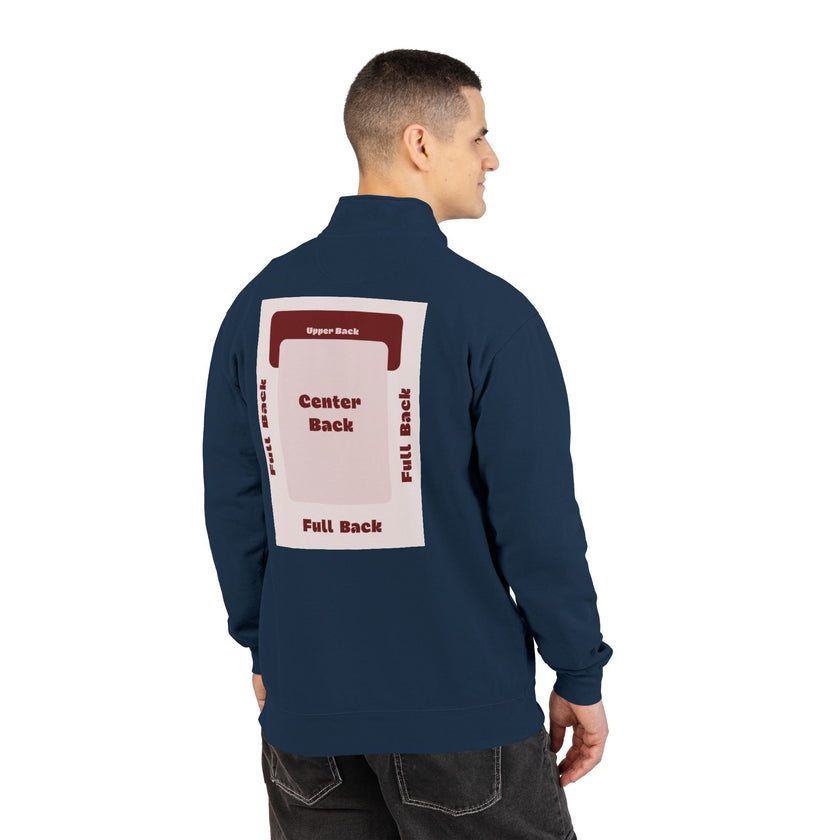 Customizable Comfort Colors 1580 Unisex Quarter Zip Sweatshirt