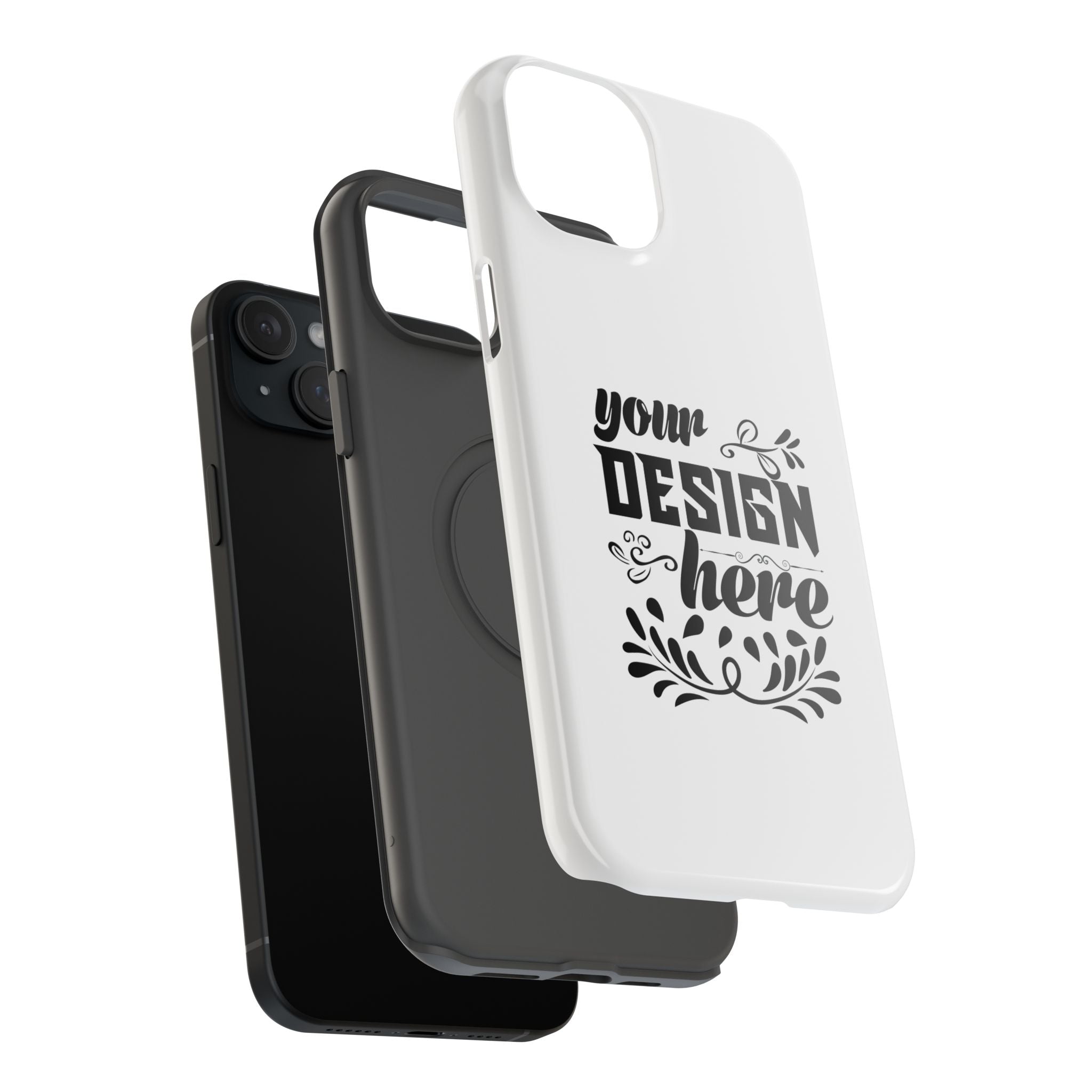 Customizable Impact Resistant Phone Case Dual Layer With Matte Or Glossy