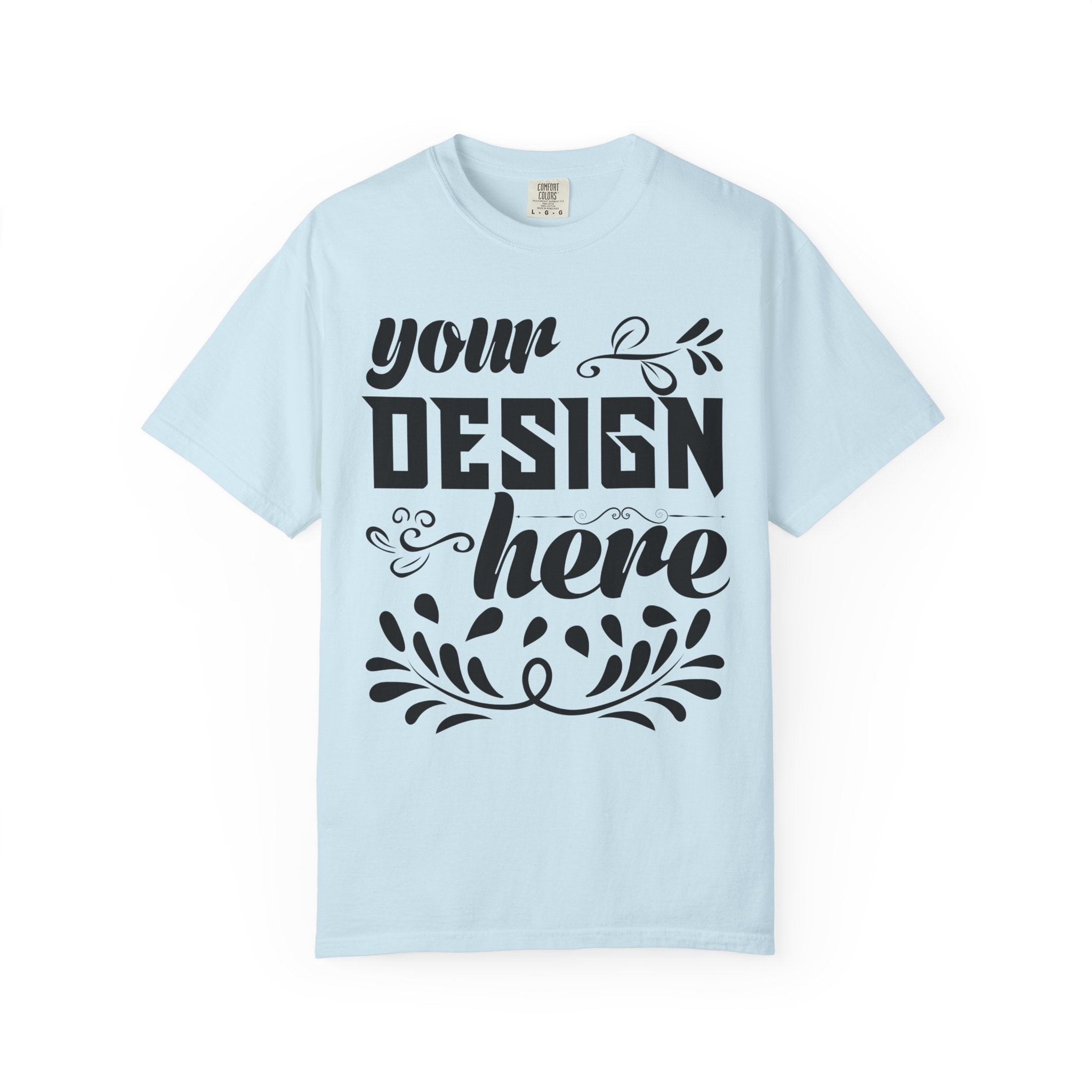 Customizable Comfort Colors 1717 Unisex Garment-Dyed T-Shirt