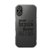 Customizable Clear Impact Resistant Phone Case With TPU Sides Wireless Ready