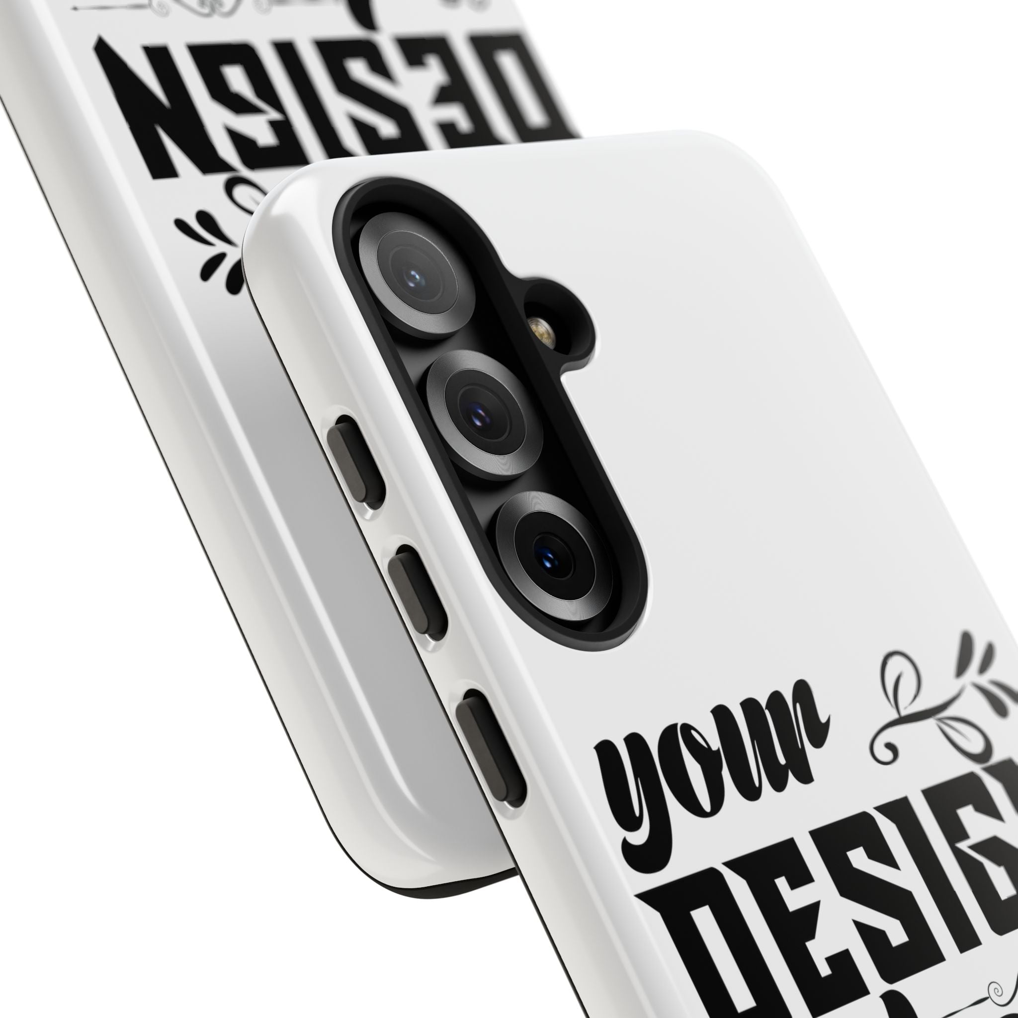 Customizable Tough Dual Layer Phone Case Polycarbonate TPU Liner Protective