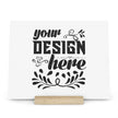 Customizable Gallery Board with Wooden Stand 1.8mm Giclée Print