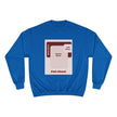 Customizable Champion S600 Crewneck Sweatshirt DTG Print