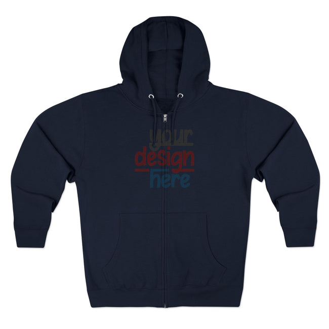 Customizable Lane Seven LS14003 Unisex Zip Hoodie